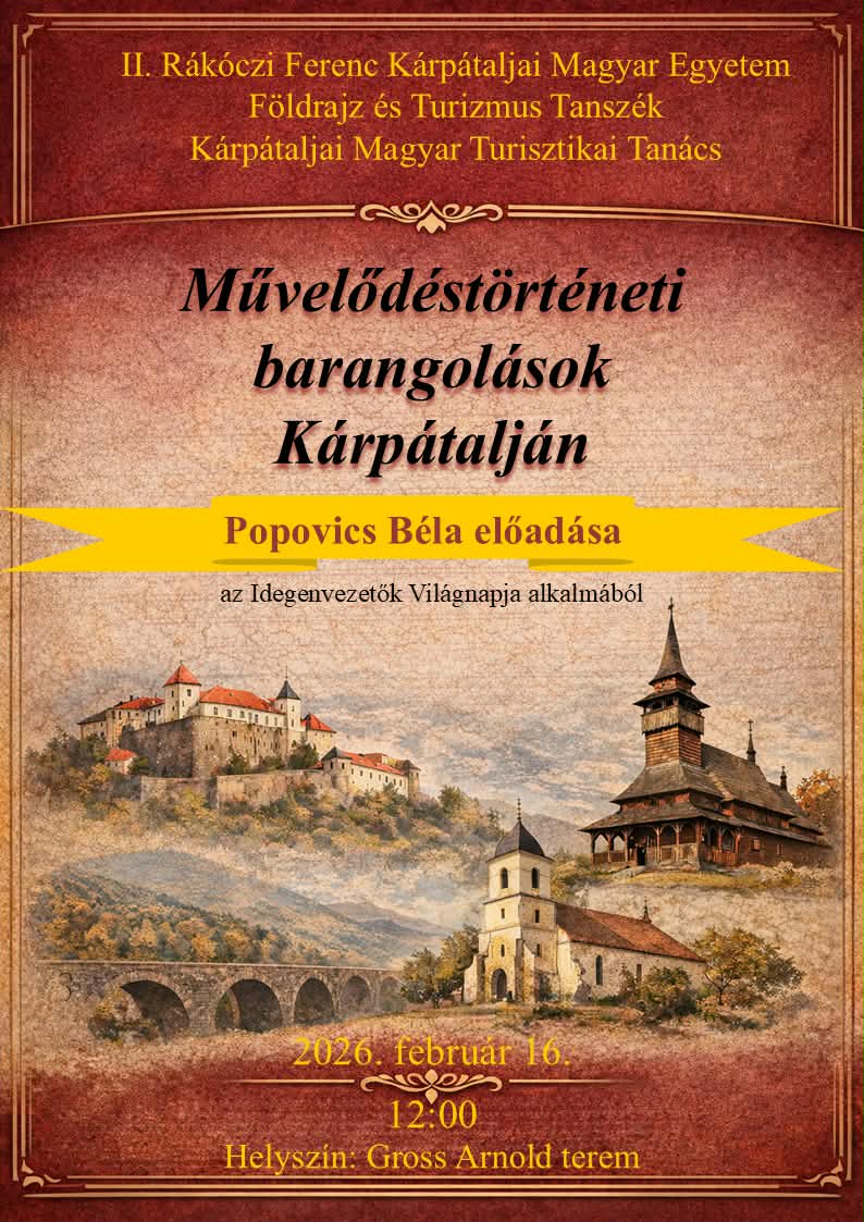 Művelődéstörténeti barangolások Kárpátalján